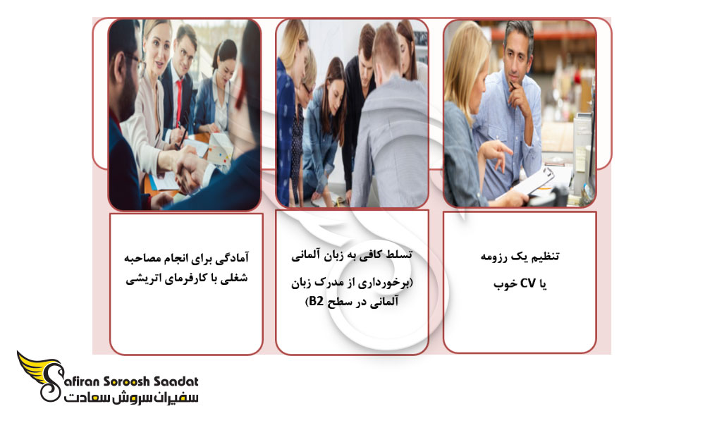 شرایط جستجوی کار در اتریش