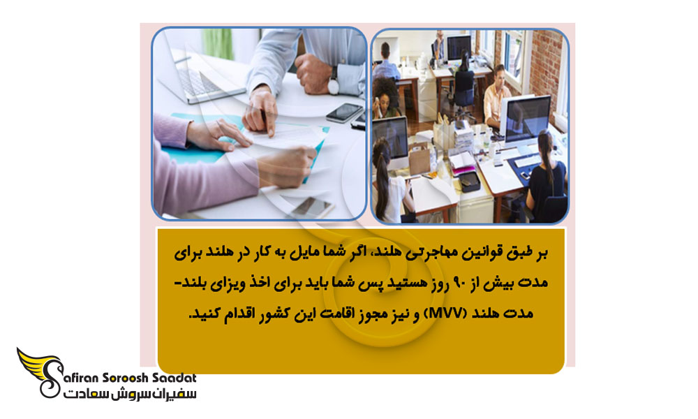 قوانین دریافت ویزای کار هلند برای شهروندان خارجی