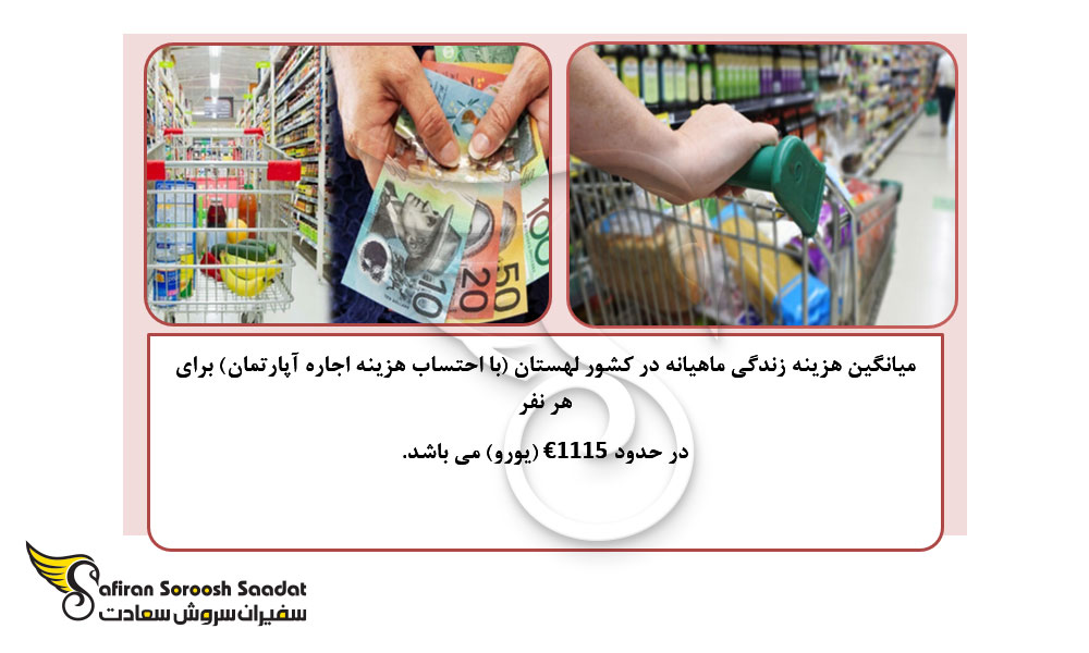 میانگین هزینه زندگی ماهیانه در کشور لهستان