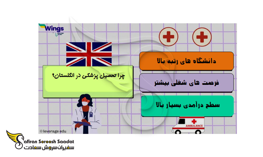 دلایل تحصیل رشته پزشکی در انگلستان
