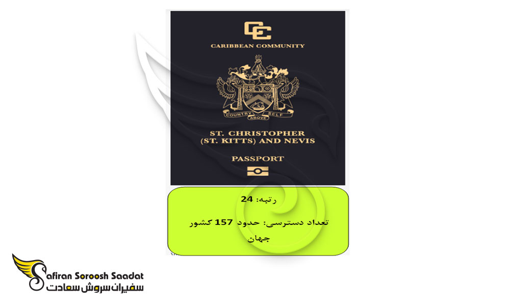 مزایای پاسپورت سنت کیتس