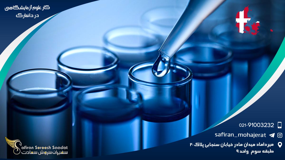 کار علوم آزمایشگاهی در دانمارک