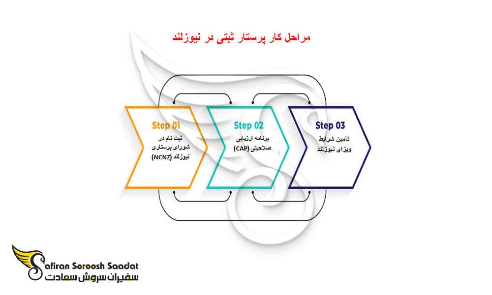 مراحل کار پرستاری ثبتی در نیوزلند
