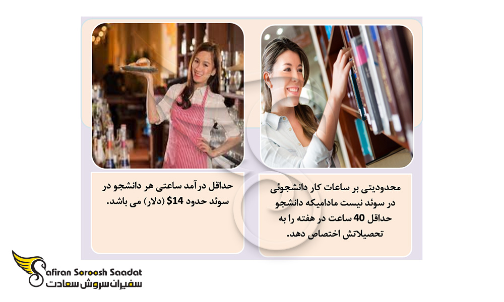 شرایط کار دانشجویی در کشور سوئد