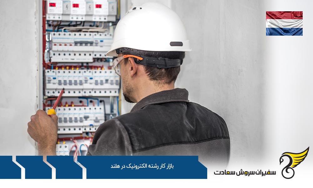 درآمد در بازار کار رشته الکترونیک در هلند