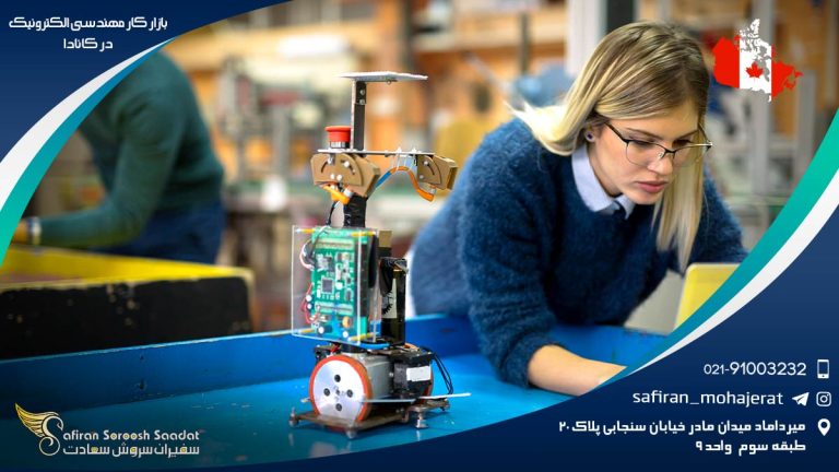 شرایط بازار کار مهندسی الکترونیک در کانادا