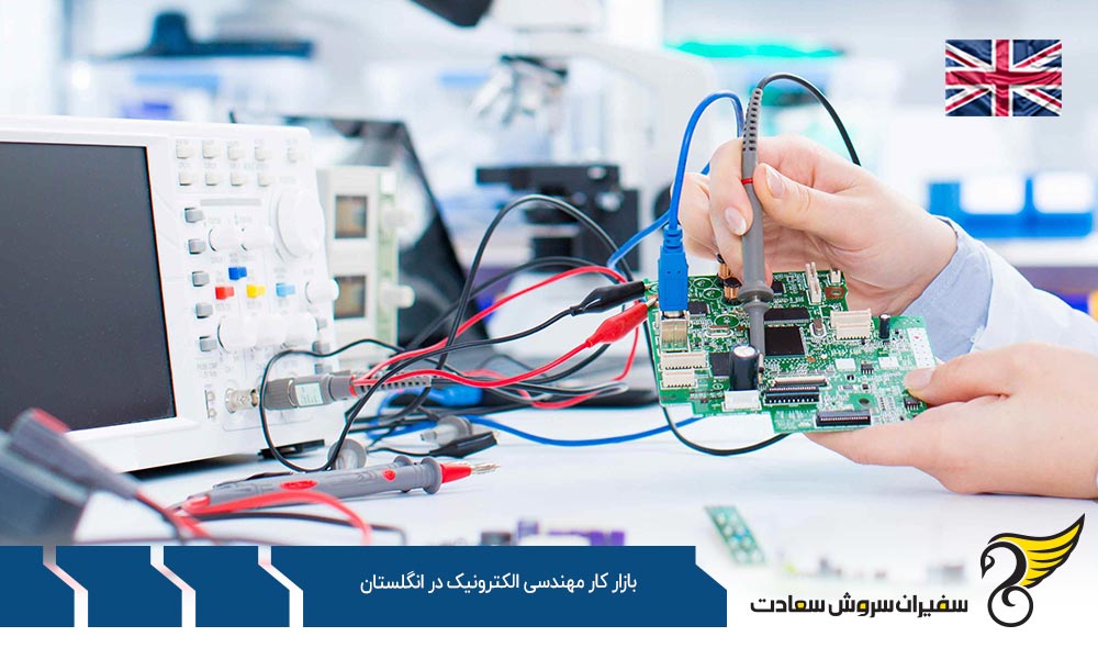 درآمد بازار کار مهندسی الکترونیک در انگلستان
