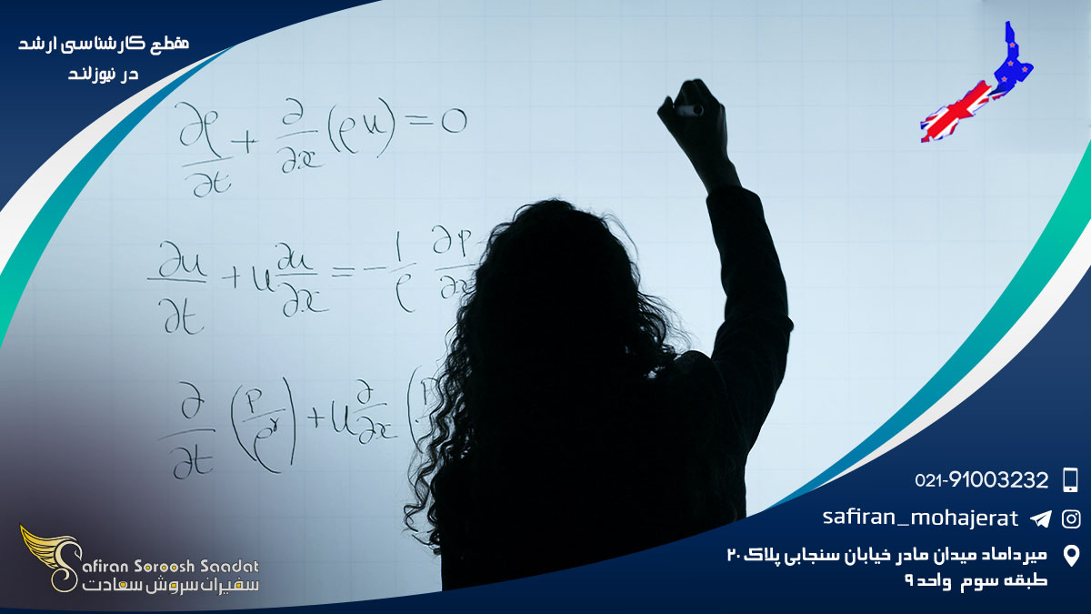 مقطع کارشناسی ارشد در نیوزلند