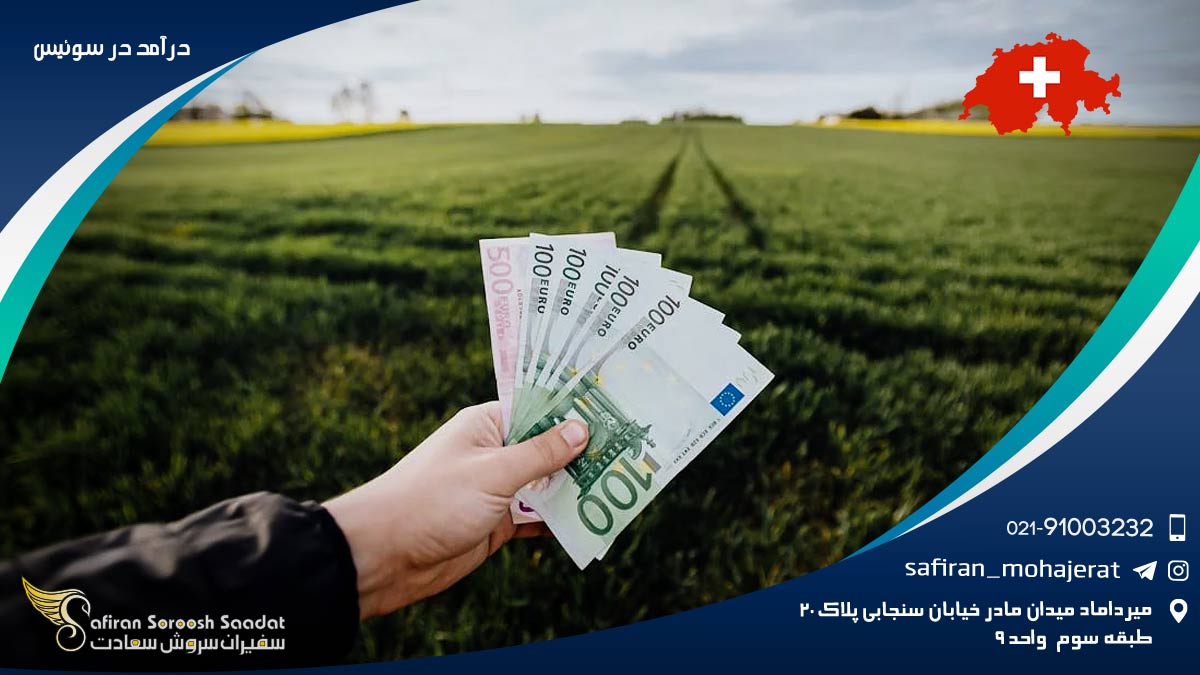 درآمد در سوئیس