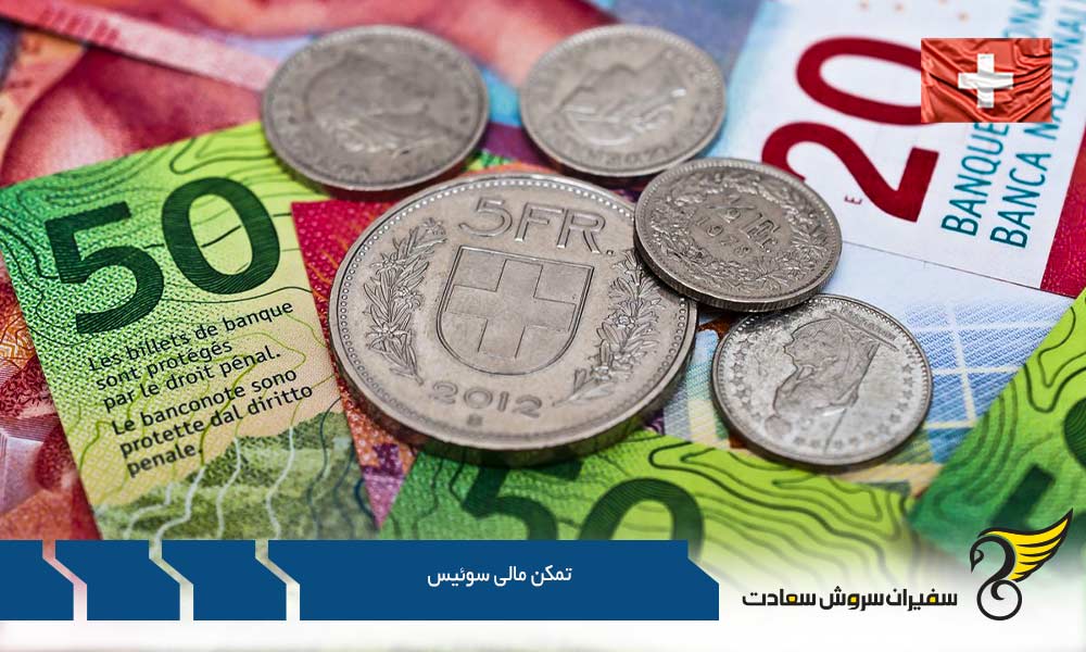 مدارک لازم برای اقدام از طریق تمکن مالی سوئیس