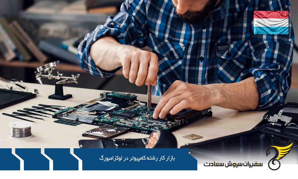 چگونگی بازار کار رشته کامپیوتر در لوکزامبورگ