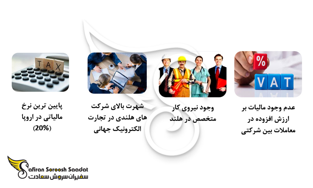 امتیازات خرید بیزینس و تشکیل شرکت در هلند