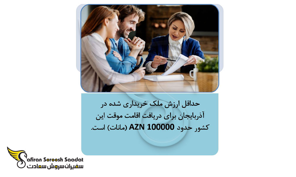 حداقل ارزش ملک خریداری شده در آذربایجان