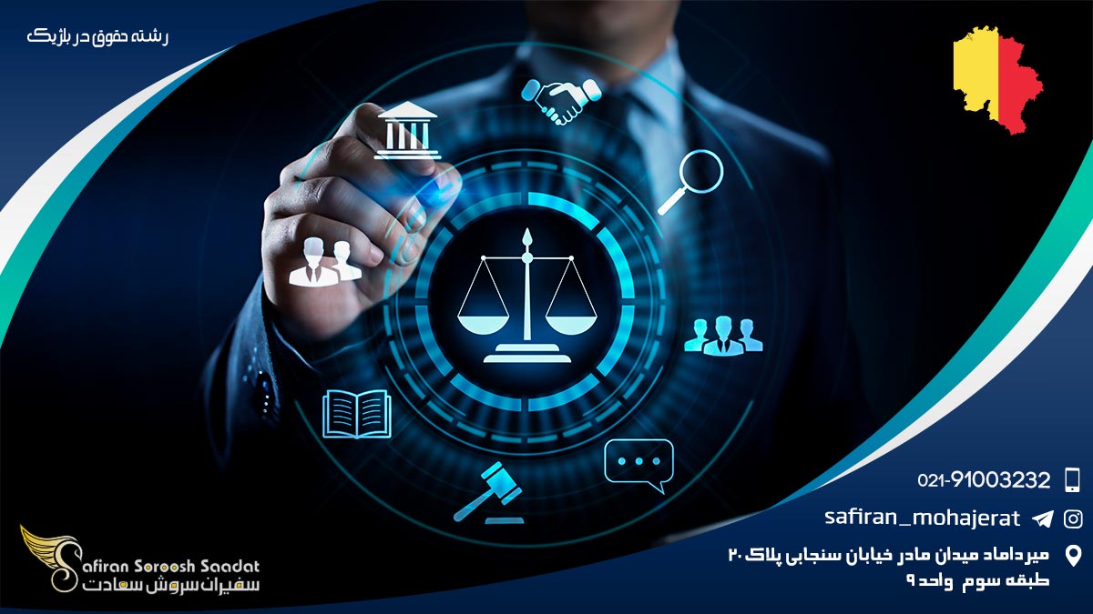 رشته حقوق در بلژیک