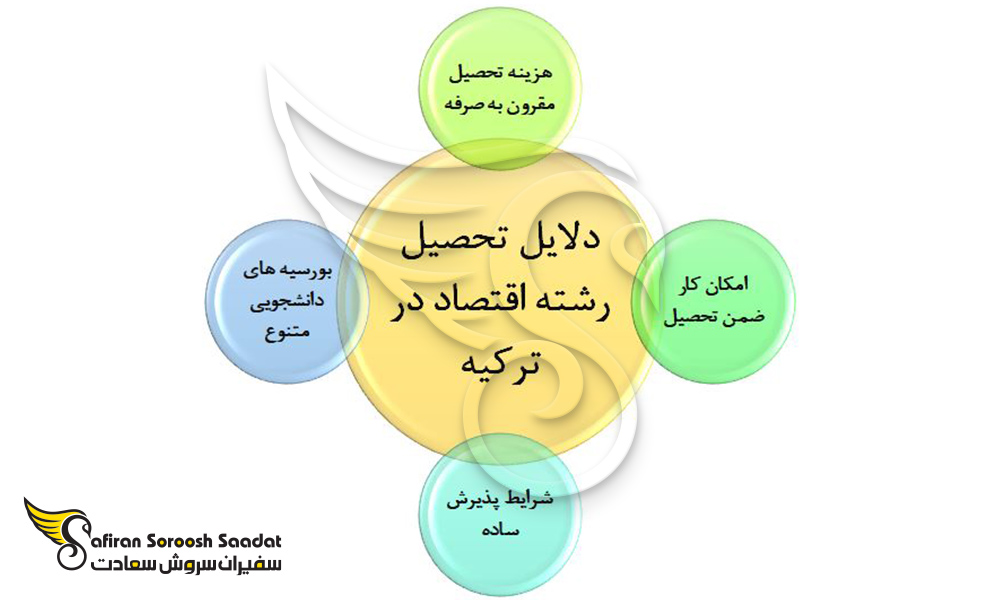 دلایل تحصیل رشته اقتصاد در ترکیه