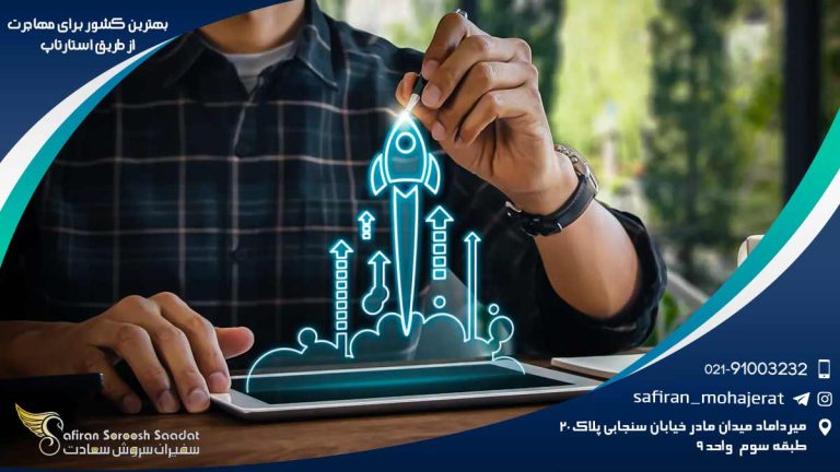 بهترین کشور برای مهاجرت از طریق استارتاپ