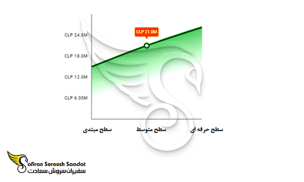 سطوح درآمدی مختلف میکروبیولوژیست ها در شیلی