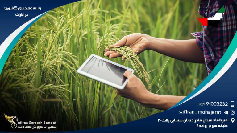 رشته مهندسی کشاورزی در امارات