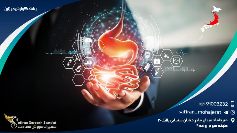 رشته گوارش در ژاپن