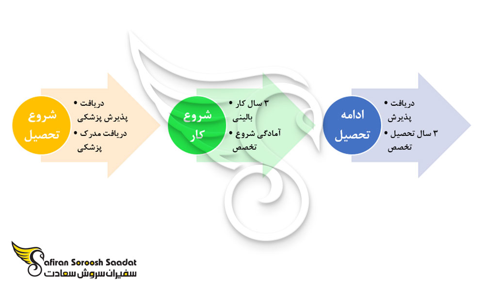 مراحل دریافت پذیرش از دانشگاه های ایرلند در رشته گوارش