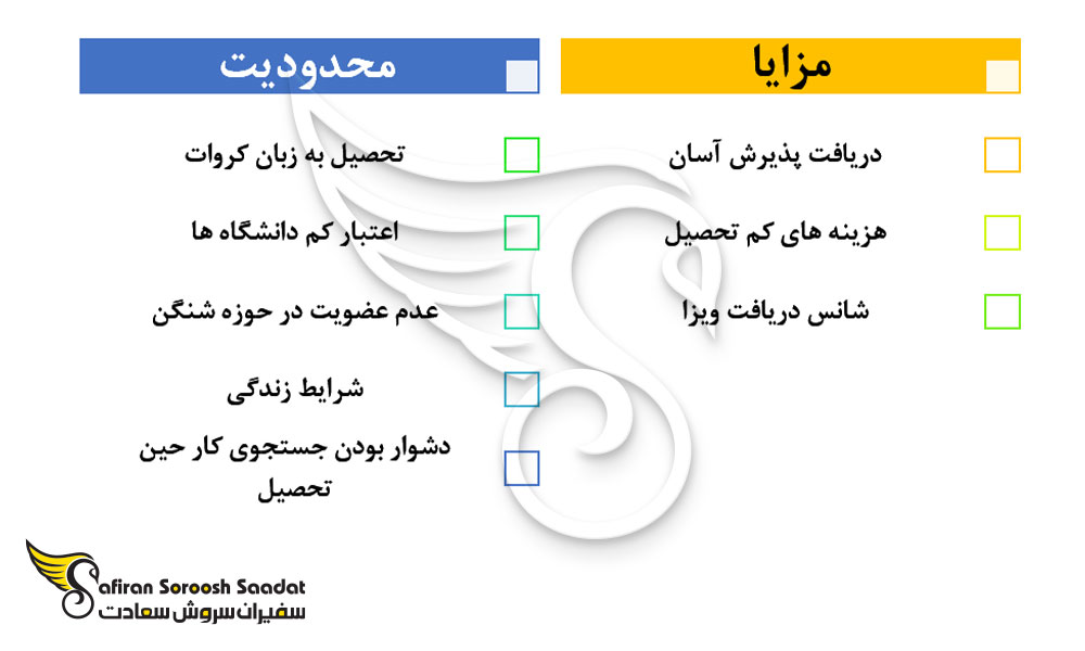 مهم ترین مزایای و معایب تحصیل رشته مدیریت بهداشت عمومی در کرواسی