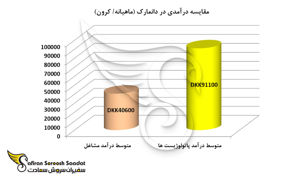مقایسه درآمدی در دانمارک