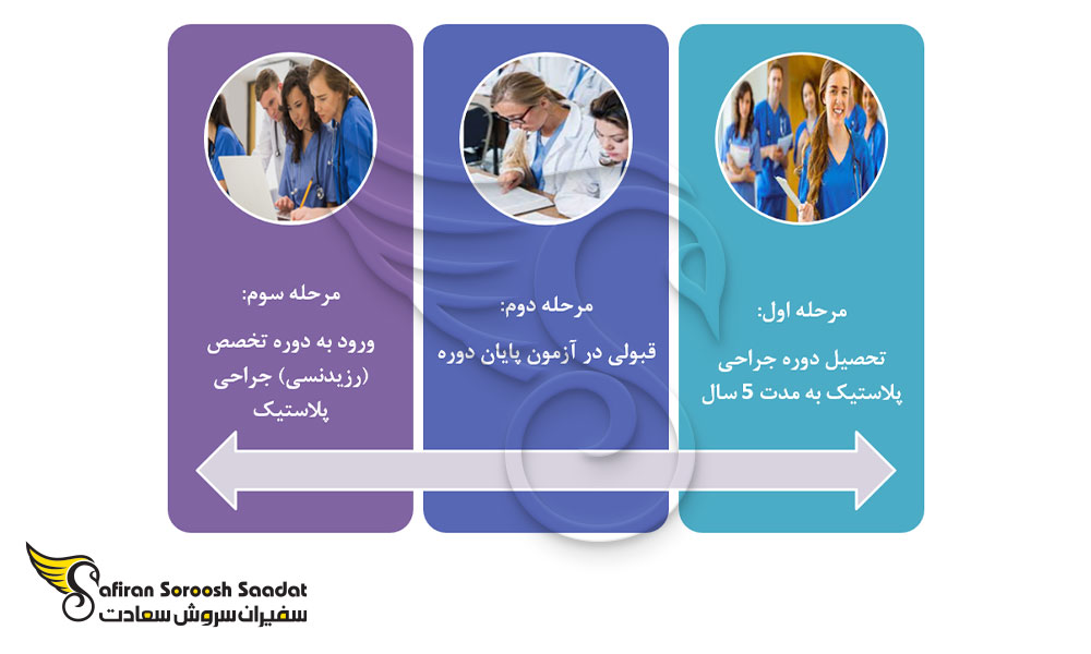 کل ساختار تحصیل رشته جراحی پلاستیک در ترکیه
