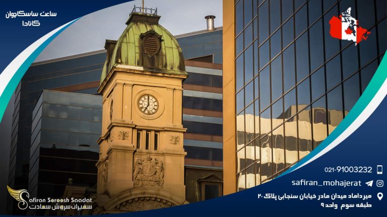 ساعت ساسکاچوان کانادا