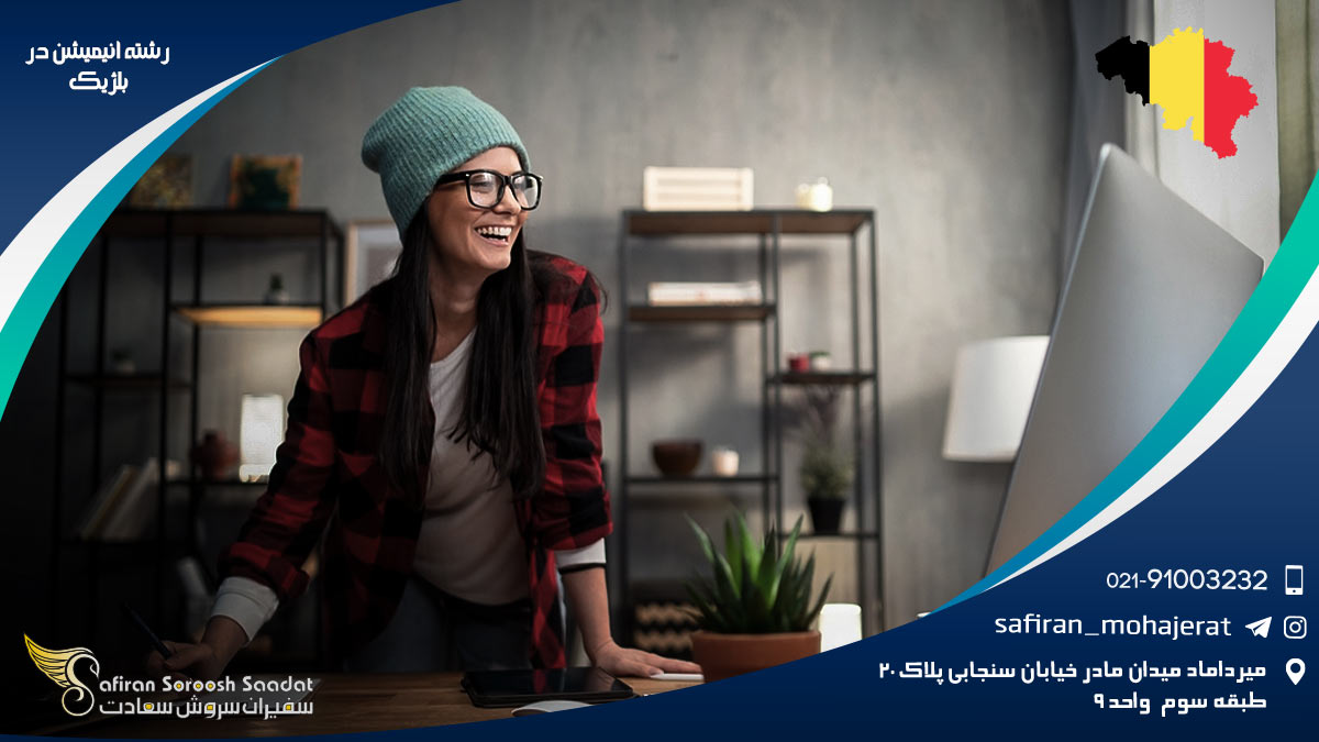رشته انیمیشن در بلژیک