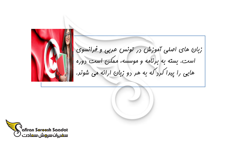 زبان تحصیل در تونس