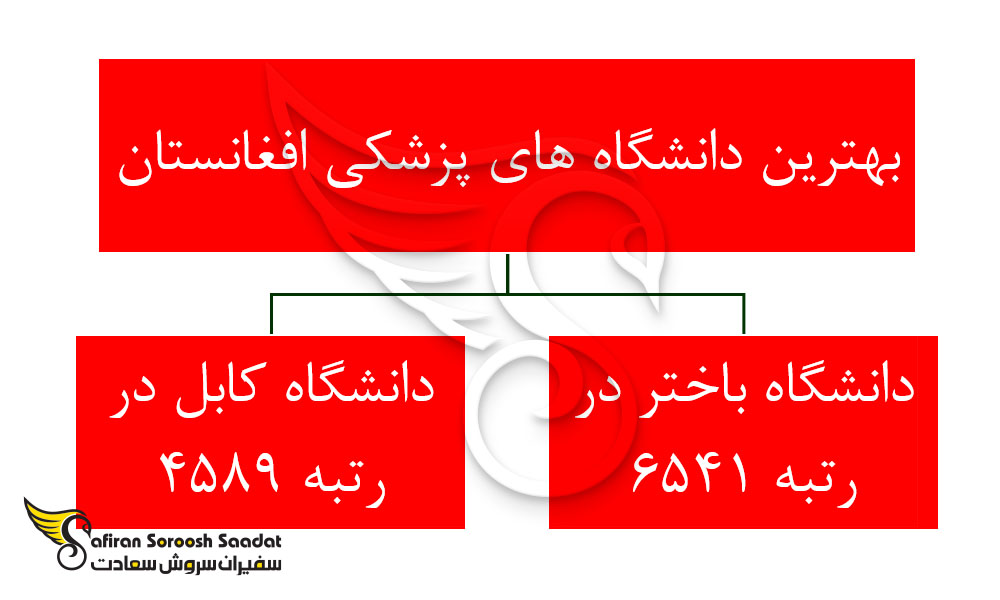 برترین دانشگاه های پزشکی افغانستان