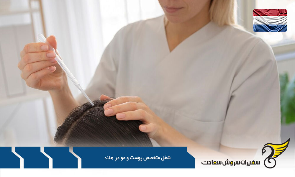 شرایط کار یک متخصص پوست و مو در هلند