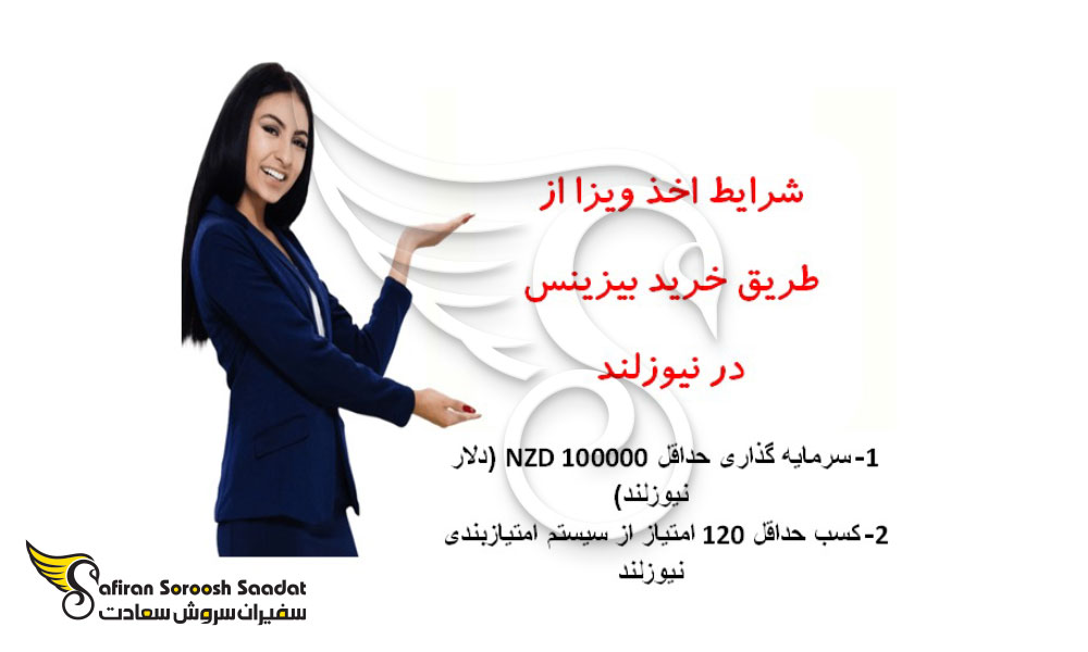 شرایط خرید بیزینس در نیوزلند