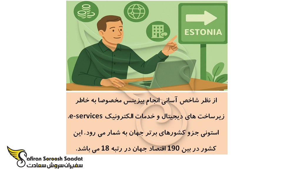 مزایای اخذ ویزای تجاری استونی