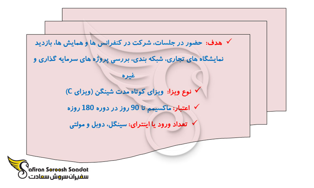 مشخصات و شرایط ویزای تجاری آلمان