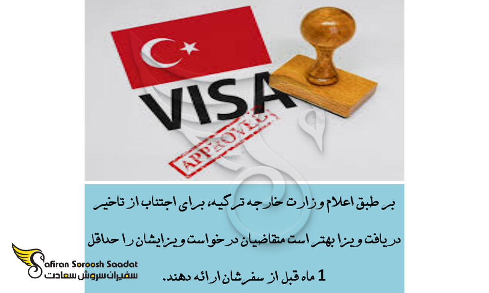 مدت رسیدگی به ویزای تجاری ترکیه