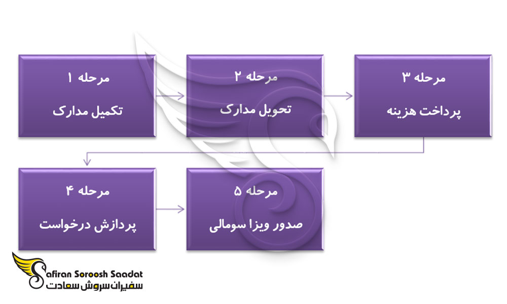 فرایند درخواست ویزای تجاری سومالی