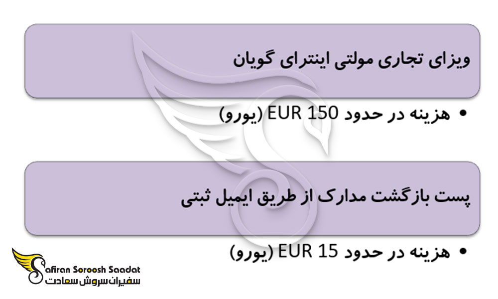 روش درخواست ویزای تجاری گویان