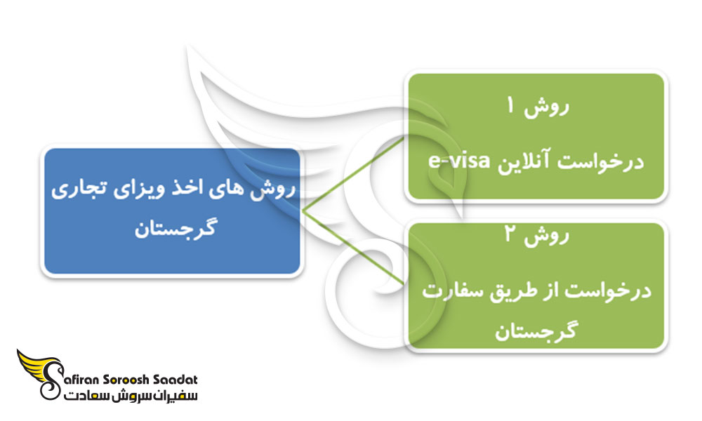 روش های اخذ ویزای تجاری گرجستان