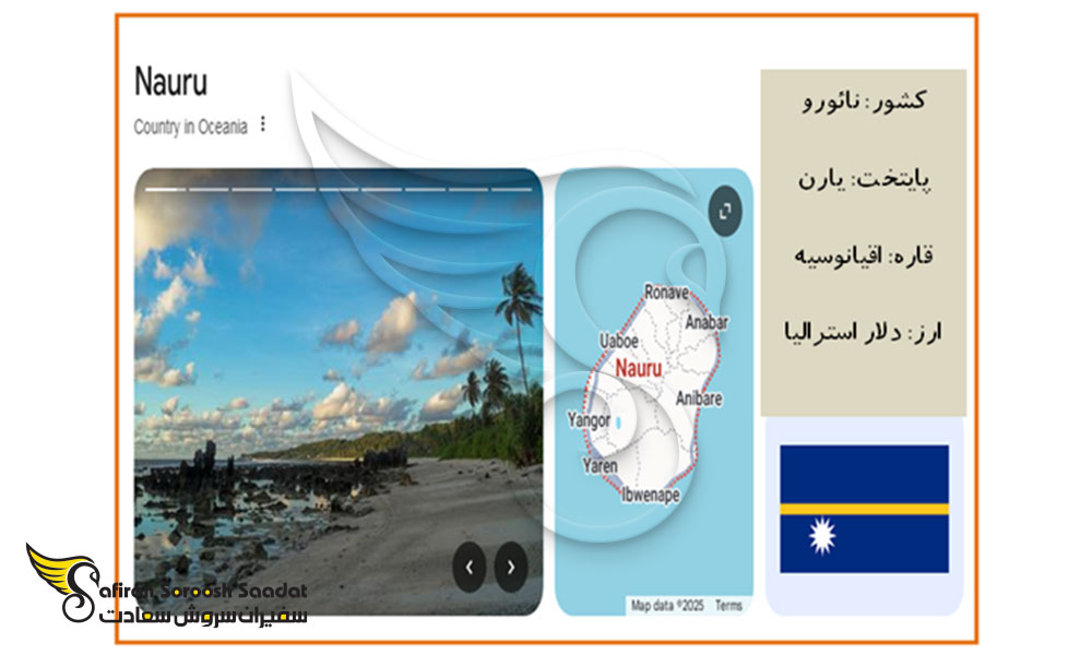 تعریف ویزای تجاری نائورو