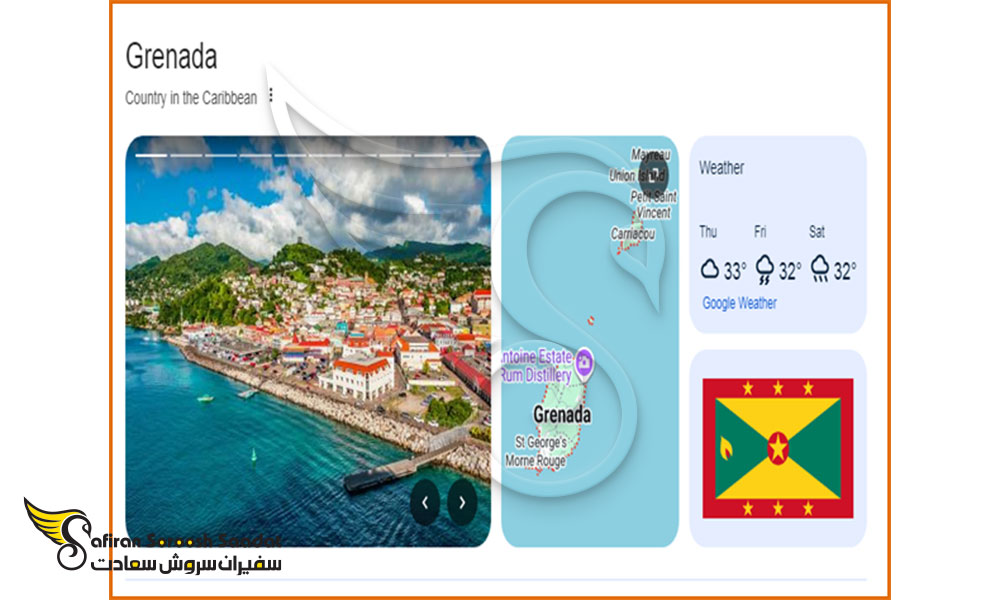 دریافت ویزای تجاری گرنادا