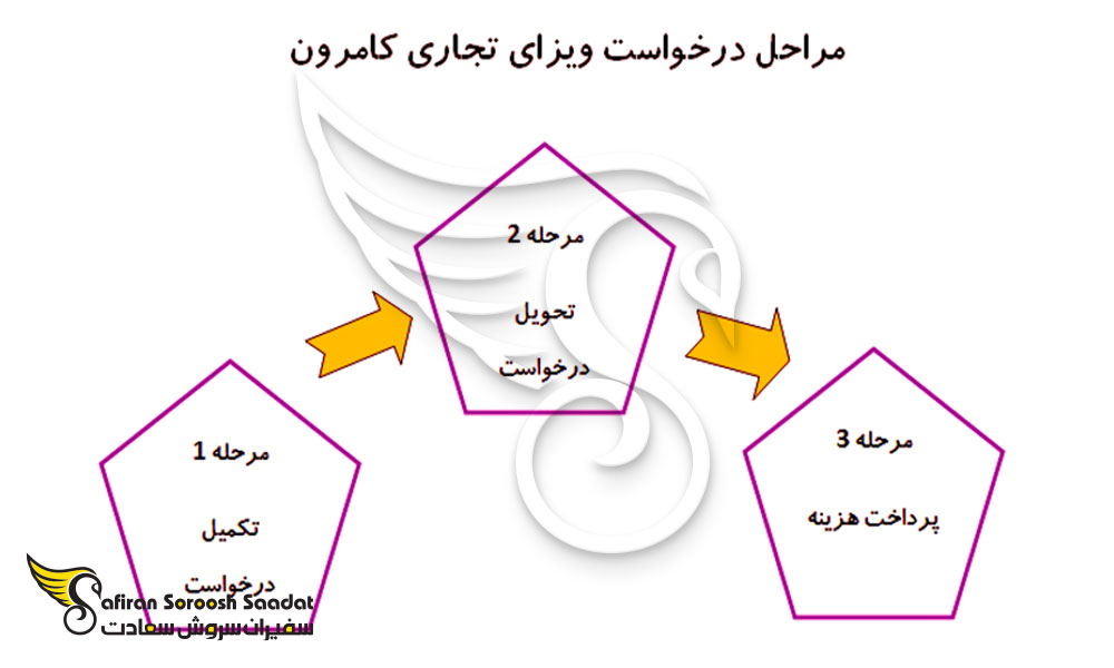 مراحل درخواست ویزای تجاری از کامرون