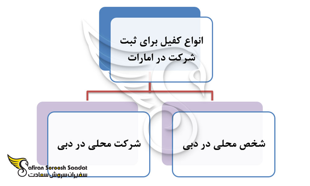 انواع کفیل برای ثبت شرکت در امارات