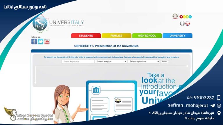 نامه یونیورسیتالی ایتالیا