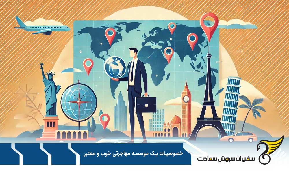 عدم تضمین 100% ویزا از خصوصیات یک موسسه مهاجرتی خوب