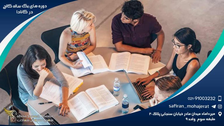 دوره های یک ساله کالج در کانادا