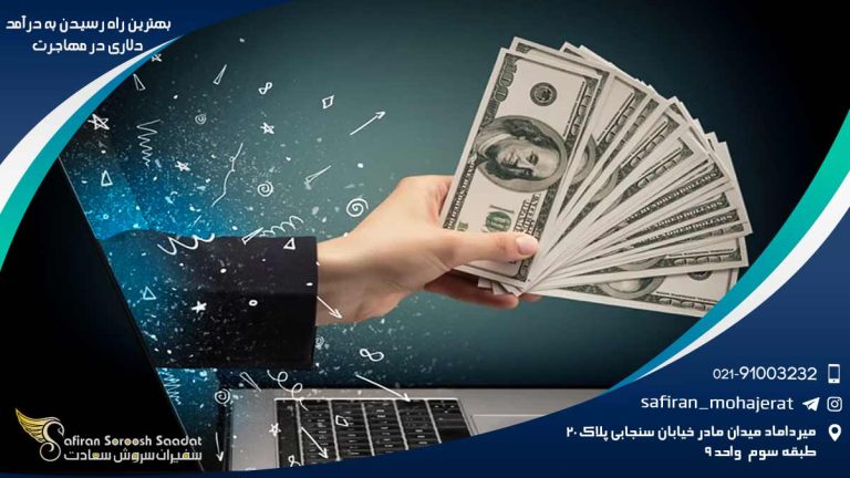 بهترین راه رسیدن به درآمد دلاری در مهاجرت