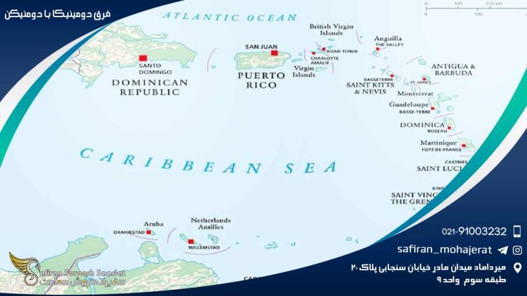 فرق دومینیکا با دومنیکن