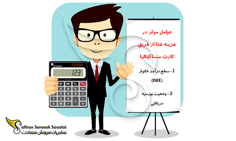 اعتبار و شارژ کارت منسا ایتالیا