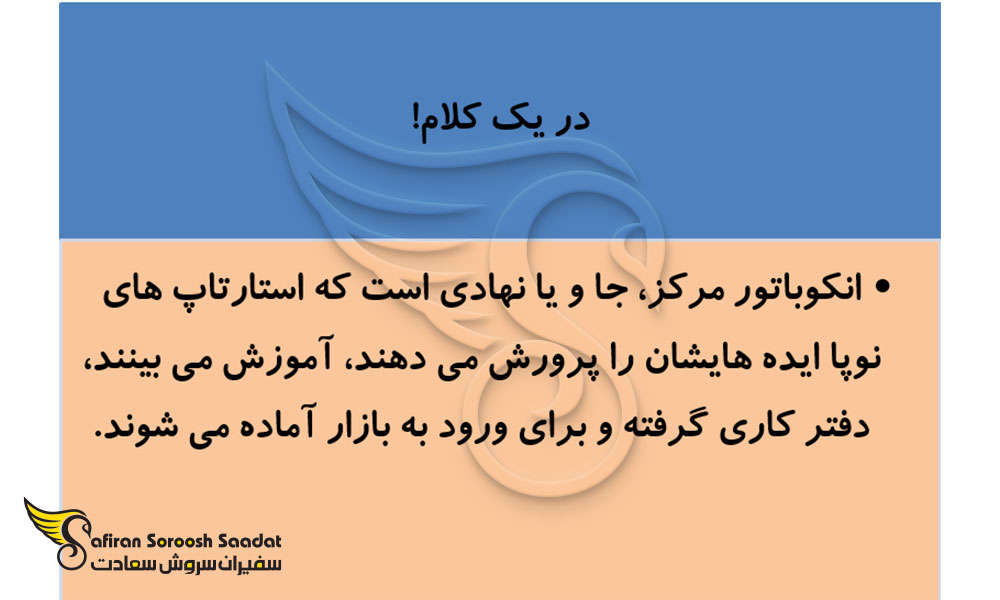 تفاوت انکوباتور با اکسلریتور